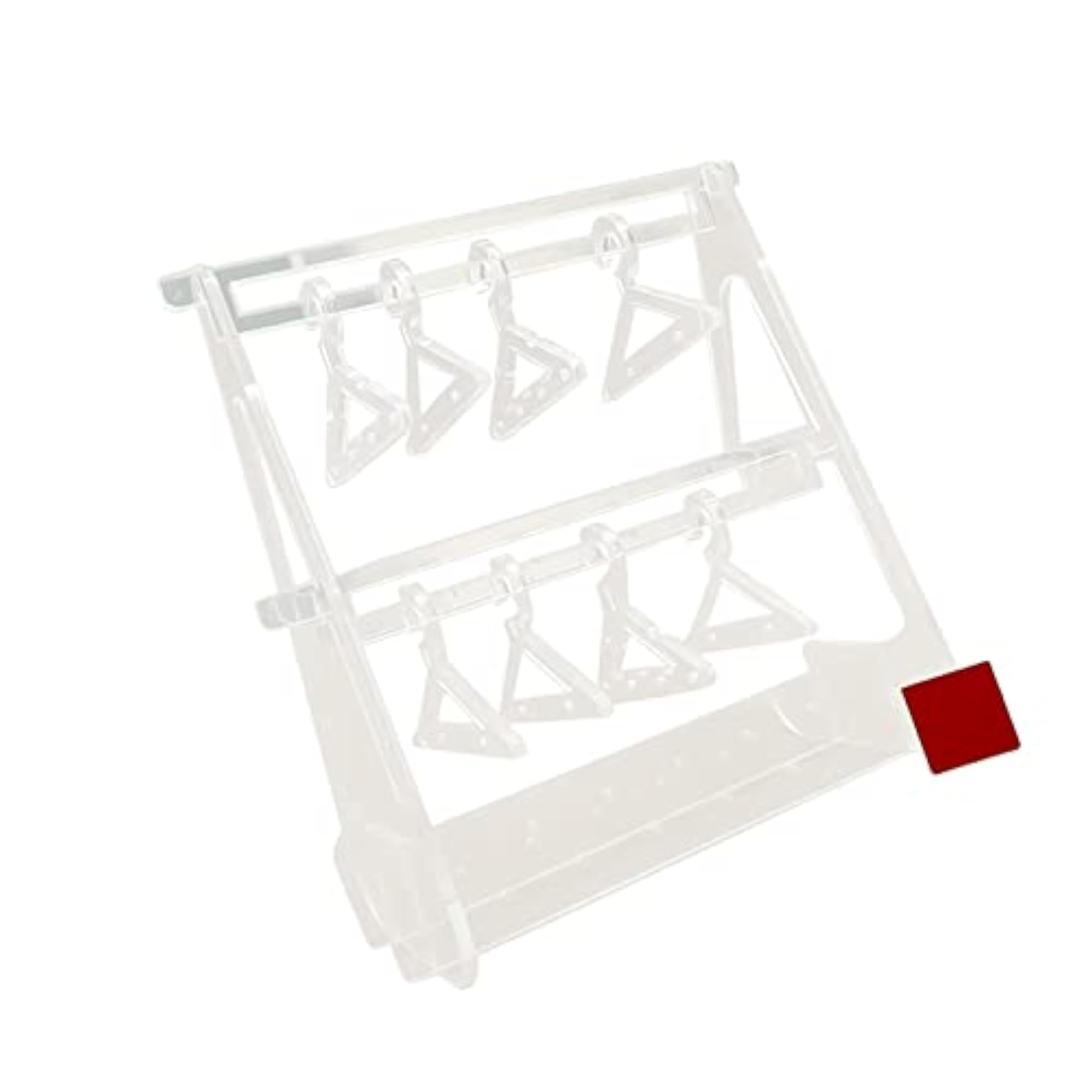 Creative Earring Display Stand for Hook Earrings, Clear